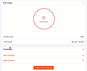 Woorise dashboard