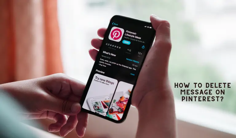 How to Delete Message on Pinterest